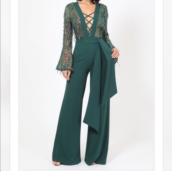Emerald jumpsuit - Picture 1 of 1